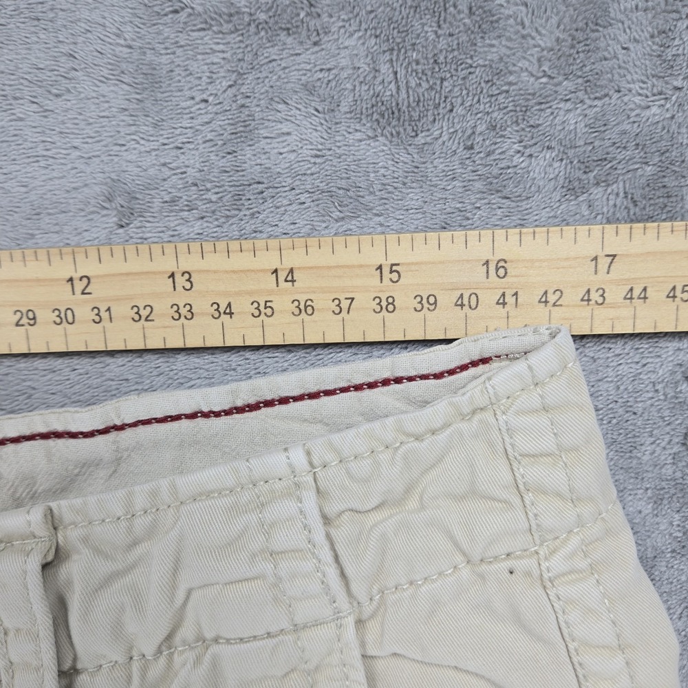 American Eagle Cargo Shorts Mens Size 33 Light Beige Khaki Classic Length - Picture 4 of 8
